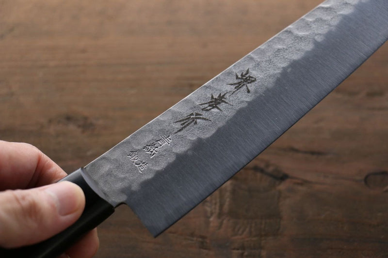 Sakai Takayuki Blue Steel Hammered 3 Layer Gyuto  180mm - Japannywholesale