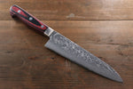 Yoshimi Kato VG10 Black Finish Damascus Japanese Gyuto & Santoku Knife Set - Japannywholesale