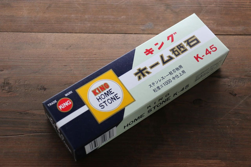 King Sharpening Stone #1000 Grids with Plastic Base K-45 - Japannywholesale