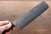 Shigeki Tanaka VG10 17 Layer Damascus Nakiri  160mm Red Pakka wood Handle - Japannywholesale