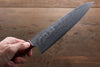 Shigeki Tanaka VG10 17 Layer Damascus Hand Forged Japanese Chef's Gyuto Knife 180mm - Japannywholesale