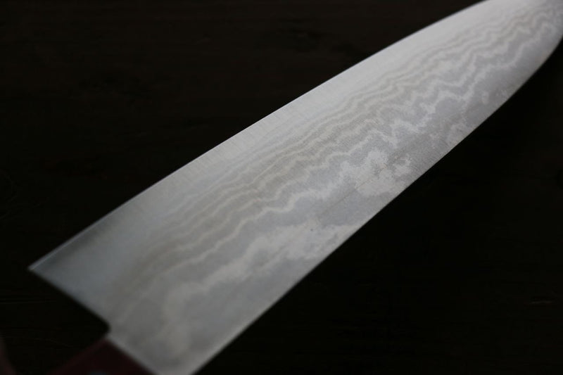 Shigeki Tanaka VG10 17 Layer Damascus Hand Forged Japanese Chef's Gyuto Knife 180mm - Japannywholesale