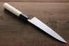 Shigeki Tanaka Blue Steel No.2 17 Layer Damascus Japanese Chef's Petty Knife 150mm with  Magnolia Handle (ferrule: Water Buffalo) - Japannywholesale