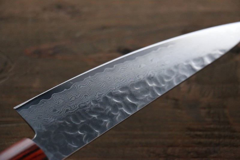 Iseya VG10 Damascus Small Santoku  135mm - Japannywholesale