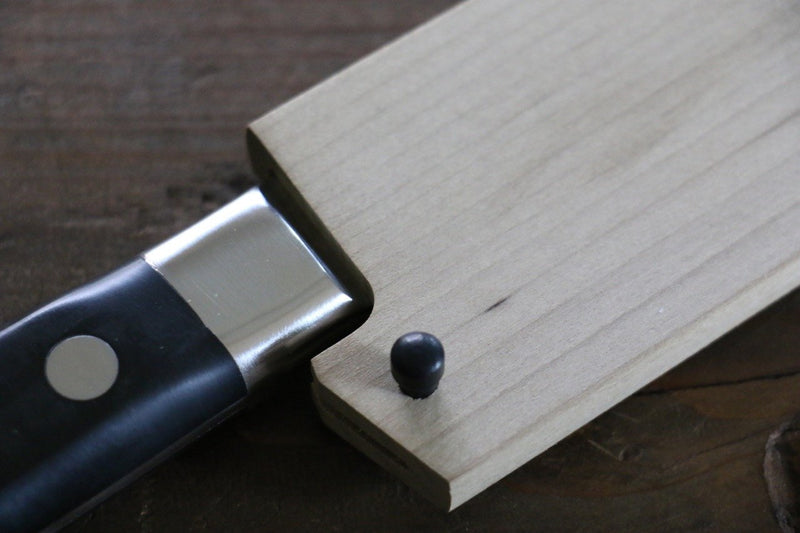 Magnolia Saya Sheath for Sujihiki Knife with Plywood Pin - 240mm - Japannywholesale