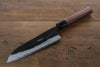 Takayuki Iwai Blue Super Kurouchi Santoku  165mm Shitan Handle - Japannywholesale