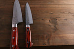 Sakai Takayuki 33 Layer Damascus Gyuto 180mm & Petty 120mm Japanese Knives Set - Japannywholesale