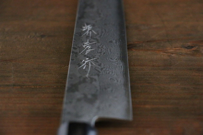 Sakai Takayuki Silver Steel No.3 Damascus Sujihiki  240mm - Japannywholesale
