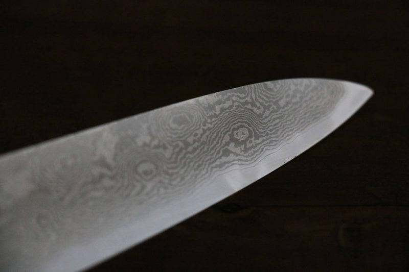 Sakai Takayuki Silver Steel No.3 Damascus Sujihiki  240mm - Japannywholesale